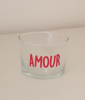 Ouvrir l&#39;image dans le diaporama, www.visiteprivee-deco.fr verre bodega amour réalisé main en France.
