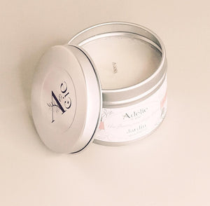 www.visiteprivee-deco.fr bougie vegan parfumée "jardin andalou" coulée main en france.